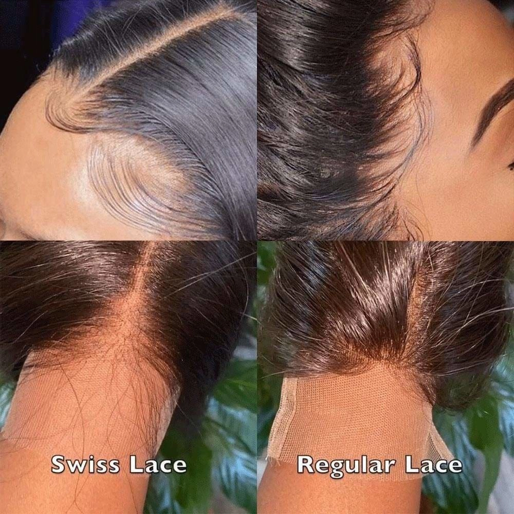 Skin Melt Full Lace BOB Wig Invisible Swiss Lace Wigs