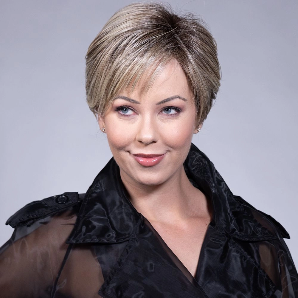 Spencer Double Mono/Hand-Tied Ext Lace Front Wig Belle Tress Icons Collection