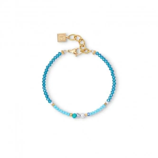Swarovski Crystal Turquoise Bracelet 2035/30-0600 Coeur De Lion Jewellery