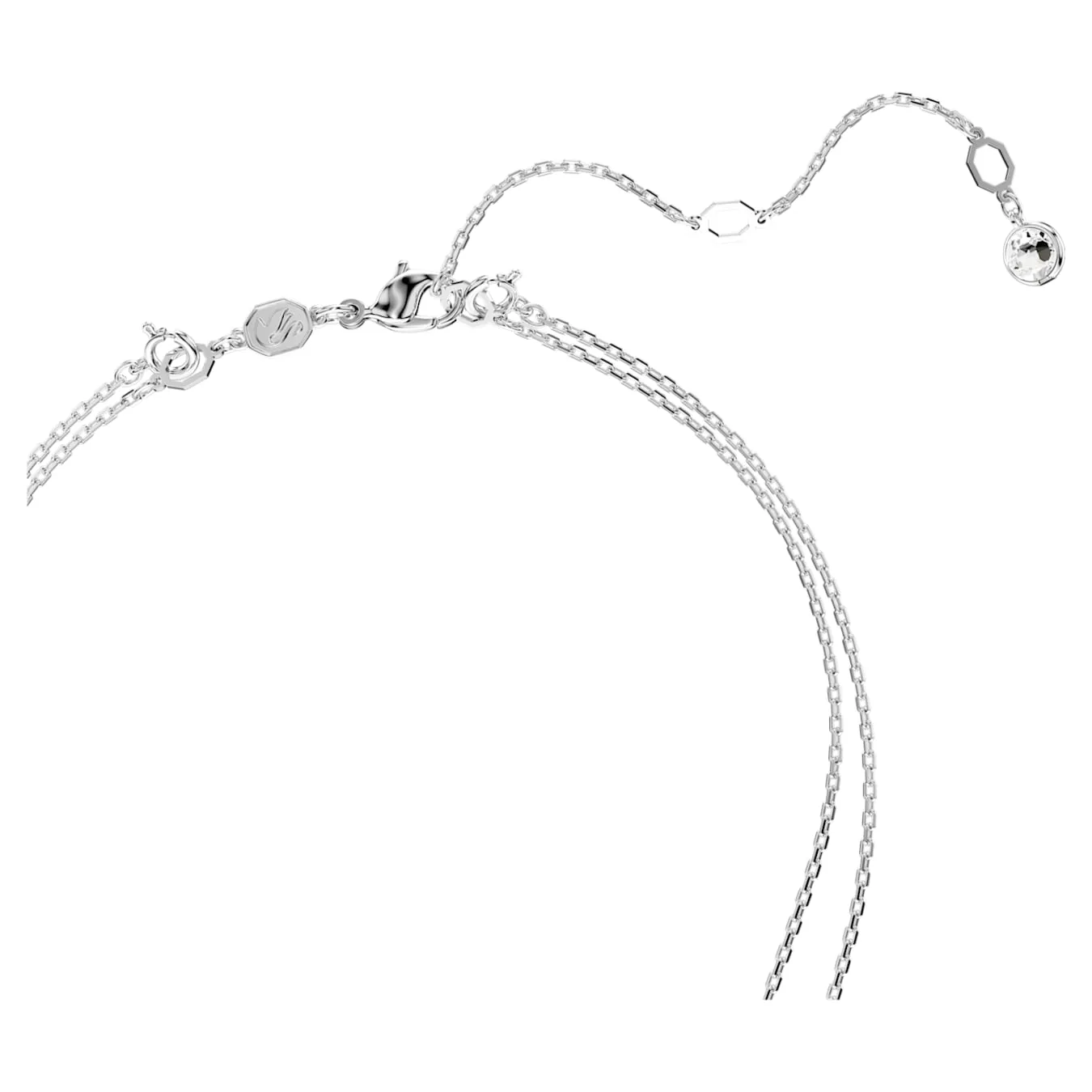 Swarovski Jewellery Meteora Silver layered pendant