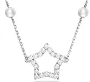 Swarovski Jewellery Stella Crystal Pearls & Star Necklace