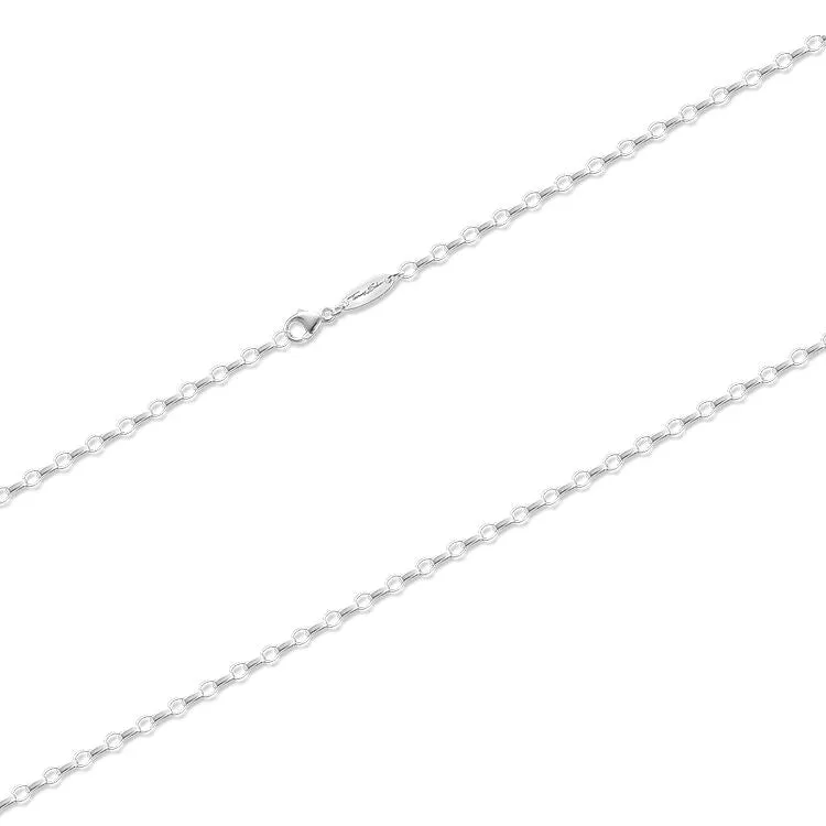 Thomas Sabo Jewellery Thomas Sabo Charm Club Sterling Silver Anchor Chain Necklace 80cm