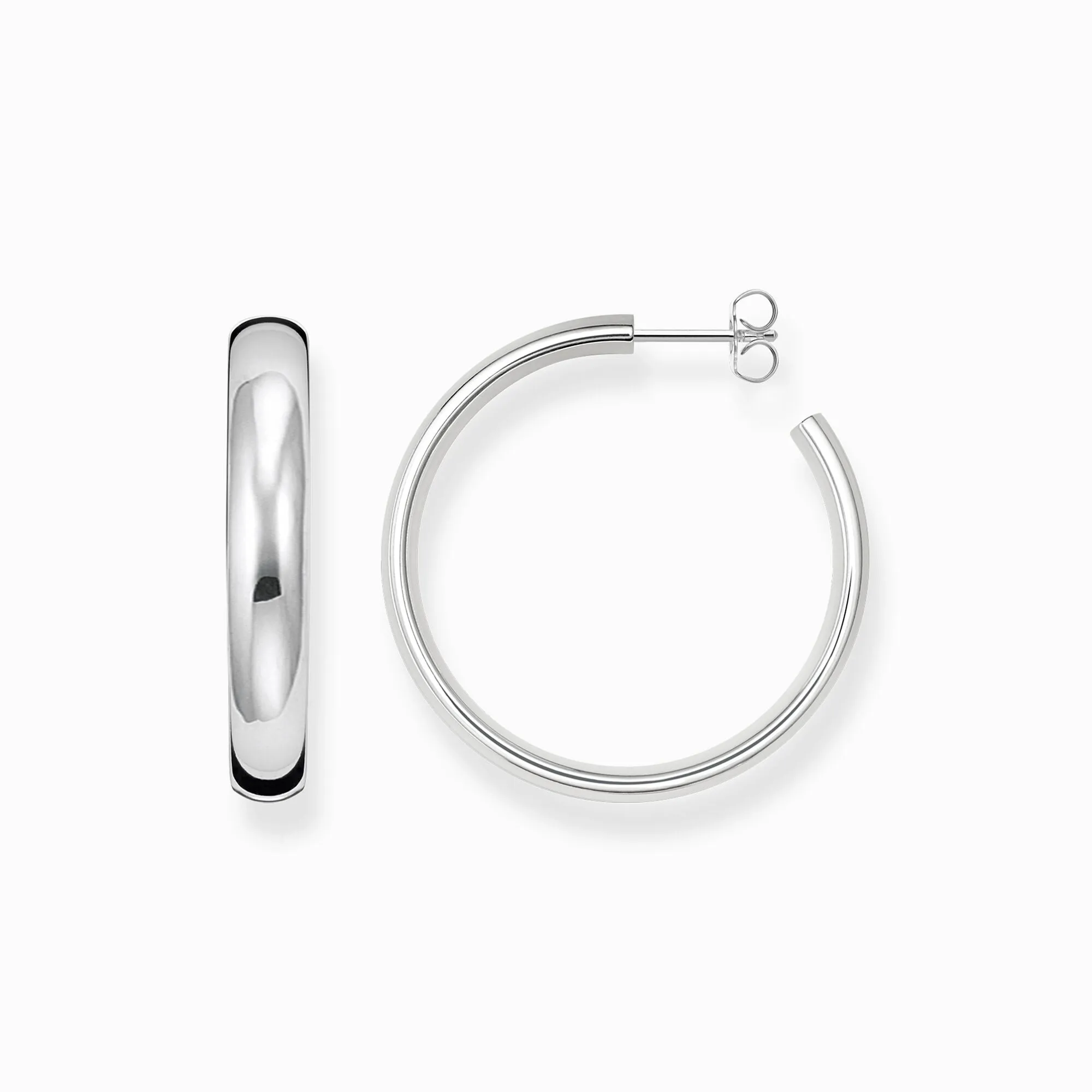 Thomas Sabo Jewellery Thomas Sabo Sterling Silver Medium Hoop Earrings