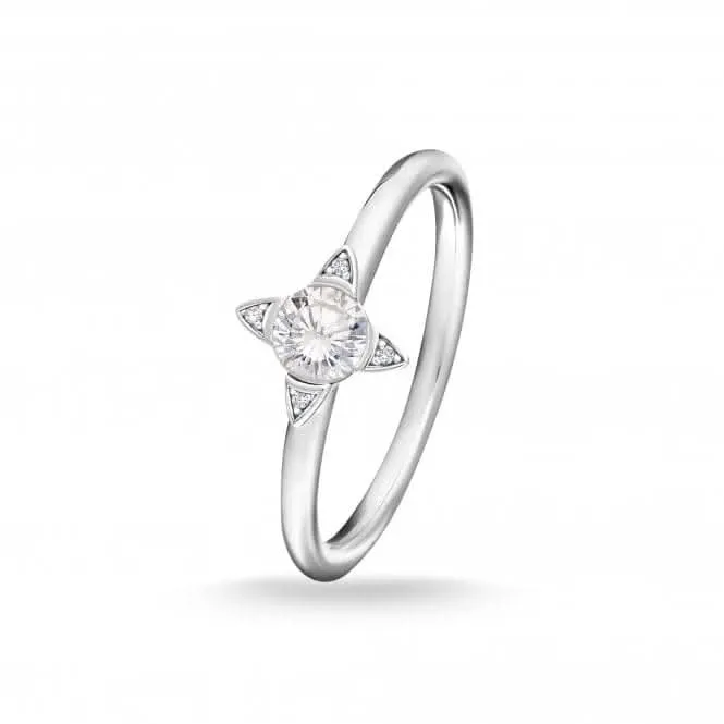 Thomas Sabo White Zirconia Ring TR2268-051-14 Thomas Sabo Rings