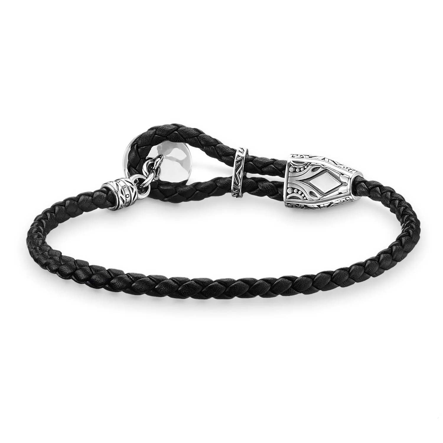 Thomas Sabo Womens Bracelets Leather Strap "Compass"