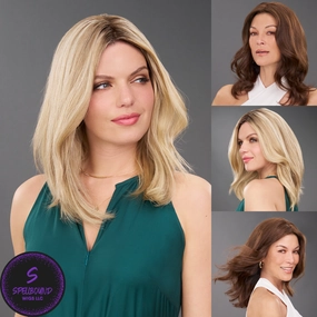 Top Blend 12" Human Hair Topper - Human Hair Topper Collection by Jon Renau