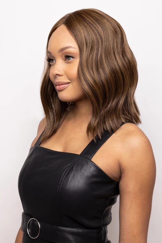 Velvet Wavez <br>Synthetic Lace Front with Lace Part Wig