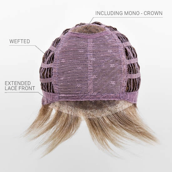 Yoko Part Mono Crown Ext Lace Front Wig Ellen Wille High Power Collection